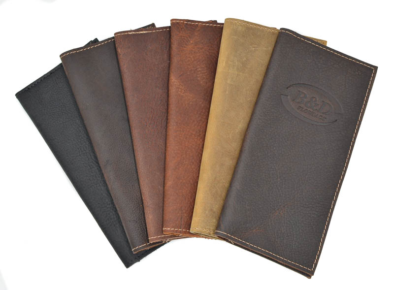 Large leather tally book covers
